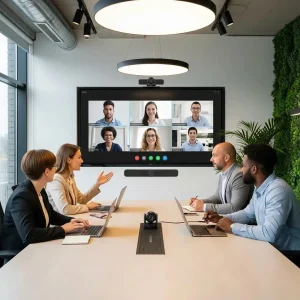 Video Conferencing Systems Support Hybrid Work Models